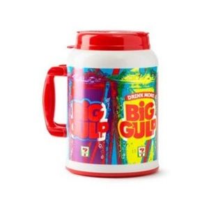 7-11 gas station big gulp reusable mug